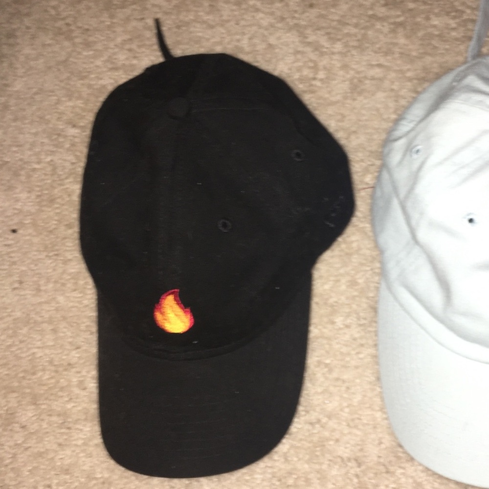 Fire Emoji Dad Hat